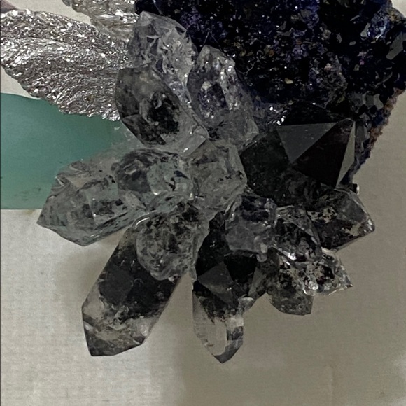 Multicolor Crystal Cluster statement ring - Picture 5 of 16